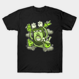 meditation with buds T-Shirt